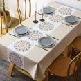 thumbnail image 1 of pvc Waterproof Tablecloth  Hotel Tablecloth Party Holiday Evening Restaurant Meal Covering Cloth  Tablecloth Oil-proof, 1 of 7