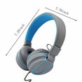 thumbnail image 3 of Latrodar Stereo Gaming Headset Noise Canceling Over-Ear Headset Safety Guaranteed ar Cups For Computer Sky Blue 7.2x6.4 Inch Home Decor, 3 of 5