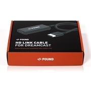 Pound HD Link Cable for Sega Dreamcast - HDMI Cable Converts Native VGA Signal for HD Video Quality and Accurate Colors On 4K TV with Dreamcast