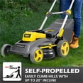 thumbnail image 5 of 26-Inch Self-Propelled Lawn Mower 80V Lithium-Ion Dual-Force Cutting Cordless, 5 of 9