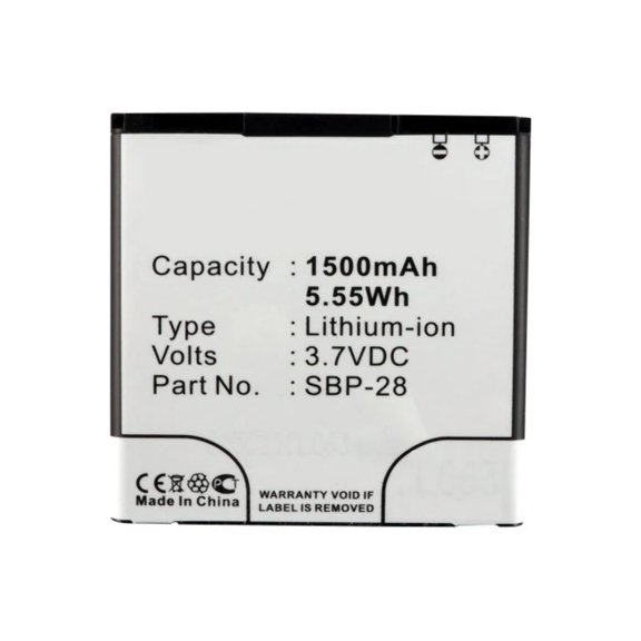 Batteries N Accessories BNA-WB-L3098 Cell Phone Battery - Li-Ion, 3.7V, 1500 mAh, Ultra High Capacity Battery - Replacement for Asus 0B110-00150000 Battery