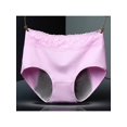 thumbnail image 1 of Women Cotton period Leakproof Panties Cozy Lace Seamless Physiological Briefs, 1 of 5