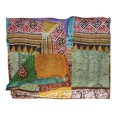 thumbnail image 1 of Taj Hotel Kantha Silk Blend Throw | 60"x90" | A, 1 of 2