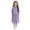Purple-06, variant on Avrntaa Little Girls Casual 2 Pieces Set Button Lapel Vest Pleated A-line Long Skirt Summer Outfits for 2-8Y