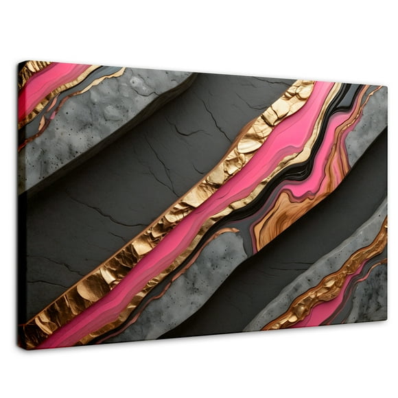 Cuadro Decorativo Canvas Revolution Elegancia Mármol 90x60