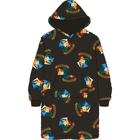 Adult Unisex Harry Potter Hogwarts Oversized Hoodie-OSFA