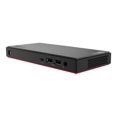 thumbnail image 4 of Lenovo ThinkCentre M90n-1 11AD - Nano Core i5 8265U / up to 3.9 GHz - RAM 8 GB - SSD 256 GB - TCG Opal Encryption, NVMe - UHD Graphics 620 - Gigabit Ethernet - Win 10 Pro 64-bit - monitor: none - keyboard: US - iron gray (top cover), black (mid bezel), red (bottom cover) - Lenovo TopSeller, 4 of 8