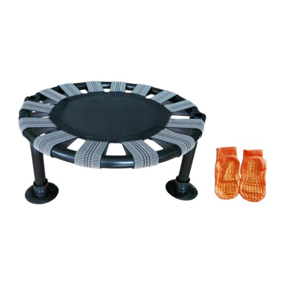 Trampolín para niños con almohadillas de goma para los pies, juguete para hacer ejercicio en interiores y exteriores. pequeño