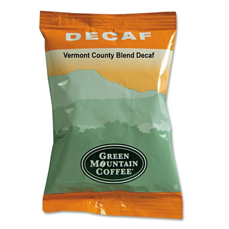 Green Mountain Coffee 5000052757 2.2 oz Coffee Fraction Packs - Vermont Country Blend Decaf (50/Carton)