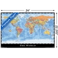 thumbnail image 3 of Map - World Wall Poster with Push Pins, 22.375" x 34", 3 of 3