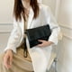 thumbnail image 1 of Bolsa Bolso de embrague de sobre de moda para mujer, bolso de cuero, bolso de mano, bolso de tarjeta (negro) Tmvgtek Para estrenar, 1 of 9