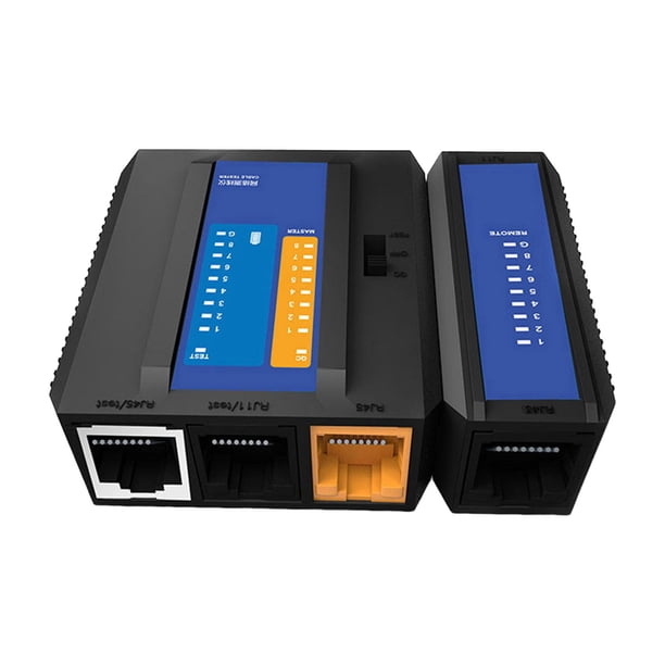 Probador de red / Probador de cable de red / RJ Compatibilidad con conmutador PoE Buscador de línea Línea Probador de cable Ethernet