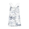 thumbnail image 6 of Taqqpue Women's Plus Size Tank Tops Sleeveless Cotton Flowy Floral Print V Neck Blouses Shirts Spaghetti Strap Summer Tops Casual Loose Fit Beach Vacation Tunic T Shirt for Women S-XXL, 6 of 6