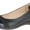 Black Leather, variant on Hush Puppies Womens Linzi Bria Black Leather Slip-On - 6 M