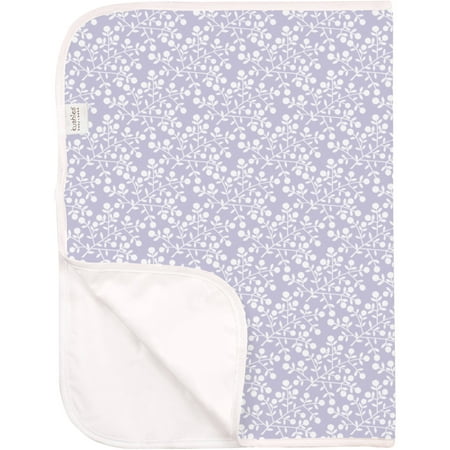 Deluxe Terry Change Pad, Lilac Berries (Best Baby Changing Pad)