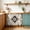 Oatmeal, variant on Boho Black Brown Small Sink Skirt 10"Wx11"L,Dustproof Under Sink Curtain with Self Adhesive Tape,Retro Geometric Southwestern Ethnic Cabinet Curtain Cover for Bathroom Vanity,Kitchen Storage Shelf,RV