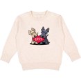thumbnail image 2 of Inktastic Heartfelt Scottie Duo Toddler Sweatshirt, 2 of 4