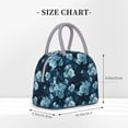 thumbnail image 2 of Fotbe Ink Rose Bolsa de Almuerzo con Estampado, Lonchera Aislada, Contenedor de Comida Reutilizable Tipo Cooler a Prueba de Fugas, 2 of 6