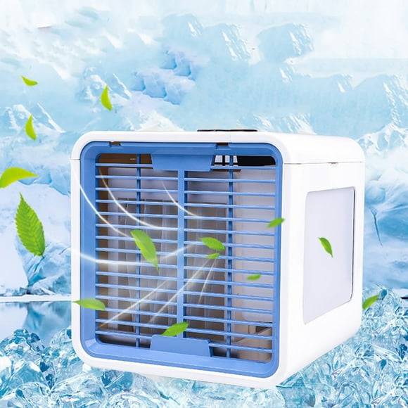 EGNMCR USB Mini Cooler Household Desktop Computer Small Fan Mute Refrigeration Air cooler