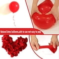 thumbnail image 2 of Globos de látex FOTIOMRG 100 unidades 30 cm rojos con cinta, 2 of 7