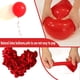 thumbnail image 2 of Globos de látex FOTIOMRG 100 unidades 30 cm rojos con cinta, 2 of 7