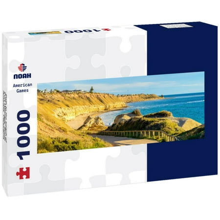 Noah Jigsaw Puzzle Path to the beach of Port Willunga, South Australia, Panorama Panorama 1000 Pieces