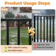 Outdoor Deck Fence Gate Kit, 48