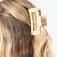 thumbnail image 5 of Gimme Rectangle Claw Clip, Brown Blonde, 2 Ct, 5 of 9