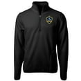 thumbnail image 2 of Men's Cutter & Buck  Black LA Galaxy Big & Tall Cascade Eco Sherpa Fleece Quarter-Zip Pullover Jacket, 2 of 3