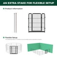 thumbnail image 3 of FXW Homeplus Dog Playpen Designed for Indoor Use, 1 Add-on Gate, 32" Height for Medium Dogs│Patented, 3 of 4