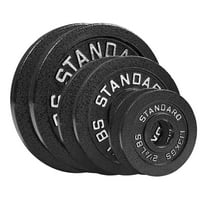 NEXO Fitness Premium Coated 35LB Weight Plates Set