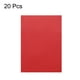 thumbnail image 3 of Uxcell 20 Pcs Papel de Vellón de Colores Rojo Profundo 8.5" x 11" Papel de Vellón Imprimible, 3 of 7