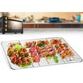 thumbnail image 7 of MODANU Baking Rack Cooling Roasting Rack Cooling Rack Stainless Steel for Baking Sheet Oven Pan Rack , Healthy & Rust Free, Oven & Dishwasher Safe (8.7’’×6.3’’ ), 7 of 7