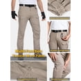 thumbnail image 6 of NAVEKULL Men's Flex Work Pants Durable Cotton Stretch Cargo Pants Lightweight Outdoor EDC Hiking Pants, 6 of 8
