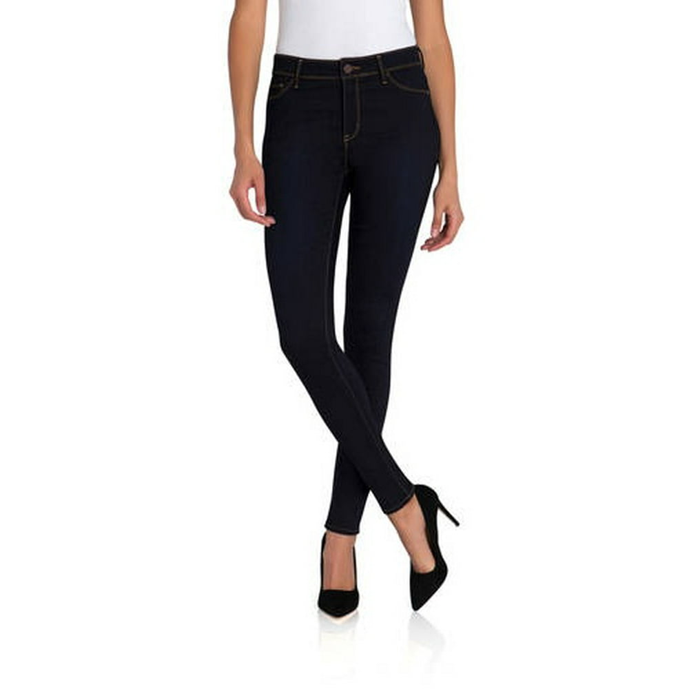 Jordache - Jordache Women's Essential High Rise Super Skinny Jean ...