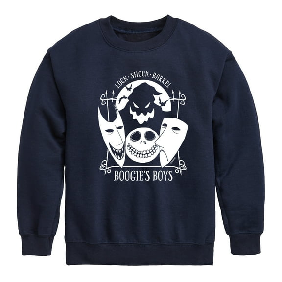 The Nightmare Before Christmas - Boogies Boys - Youth Crewneck Fleece Sweatshirt