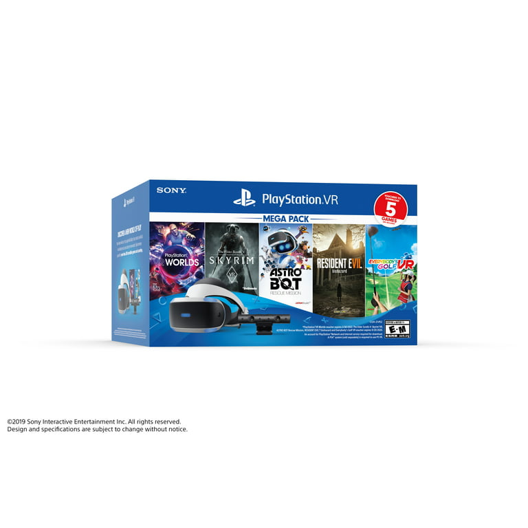 Sony PlayStation VR Bundle Five Game Pack