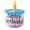 Blue, variant on Happy Birthday Cake Shaped Cat Catnip Toys for Kitten, Cat Birthday Cake Toys, Funny Cats Gifts Toys
