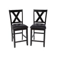 thumbnail image 2 of Pair of Solid Wood Counter Height Pub Chairs, 2 of 3
