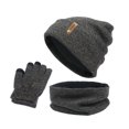 thumbnail image 2 of Juego de gorro Bufanda y Guantes Sunnimix Sombrero Bufanda y Guantes Gris, 2 of 5