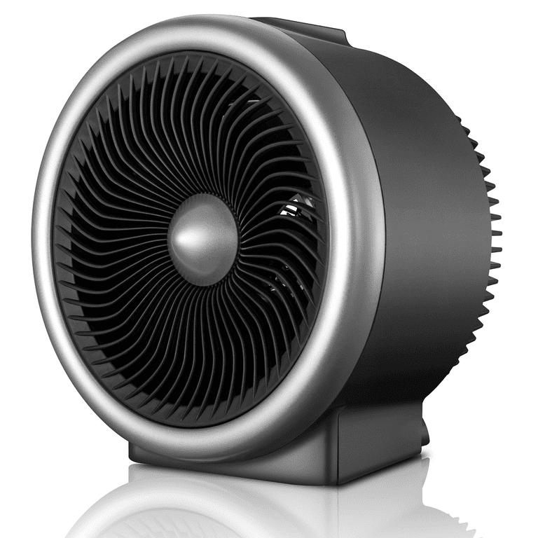 Mainstays 2-in-1 1500W 2-Speed Turbo Fan & 2-Speed Fan-Forced Heater,  NF-18U, Black 