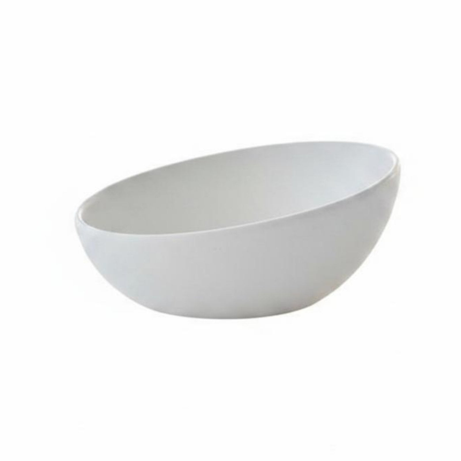 Zxpjkyu 2 Pack Elevated Ceramic Cat Bowls Tilted Design 300ml Capacity Space Saving Feeding Station for Cats Small Dogs