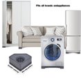 thumbnail image 5 of Almohadillas para pies de lavadora, alfombrilla antideslizante con cancelación de ruido y golpes para lavadora y secadora, juego de 4, 5 of 5