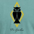 thumbnail image 3 of CafePress - Psi Upsilon Owl T Shirt - Mens Comfort Colors Shirt, 3 of 5
