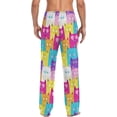 thumbnail image 2 of GZHJMY Cat Pajama Pants for Men, Lounge Pants Lightweight Men Pajama Bottoms with Drawstring Pockets, Christmas New Year Birthday Gifts, Medium, 2 of 6