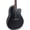 Black, variant on Applause AE44 Traditional Series Mid-Depth Acoustic-Electric Guitar Black