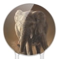 thumbnail image 3 of Acrylic African Elephant Painting Cake Topper Party Decoration for Wedding Anniversary Birthday Graduation, 3 of 7