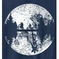 thumbnail image 2 of The Upside Down Mike Dustin Eleven and Will Full Moon Bike Ride Sweatshirt, 2 of 4