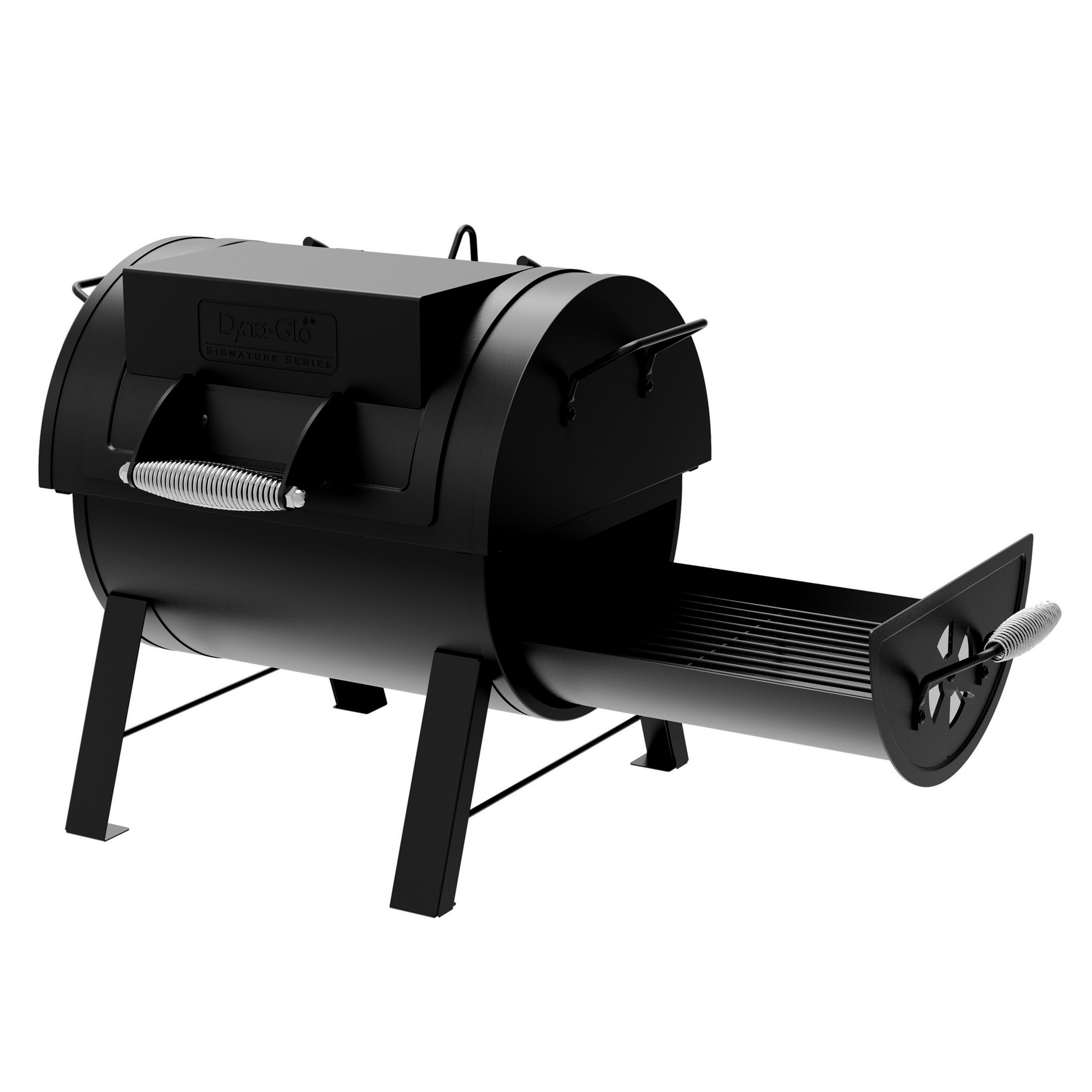 Dyna-Glo Portable Tabletop Charcoal Grill & Side Firebox - image 4 of 11