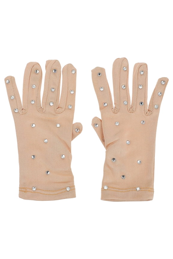 Figure Girls Performance Glove Elastic Fiber Rhinestone Miss